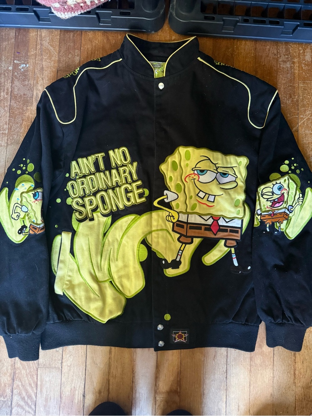 Vintage JH Design Nickelodeon SpongeBob SquarePants Jacket